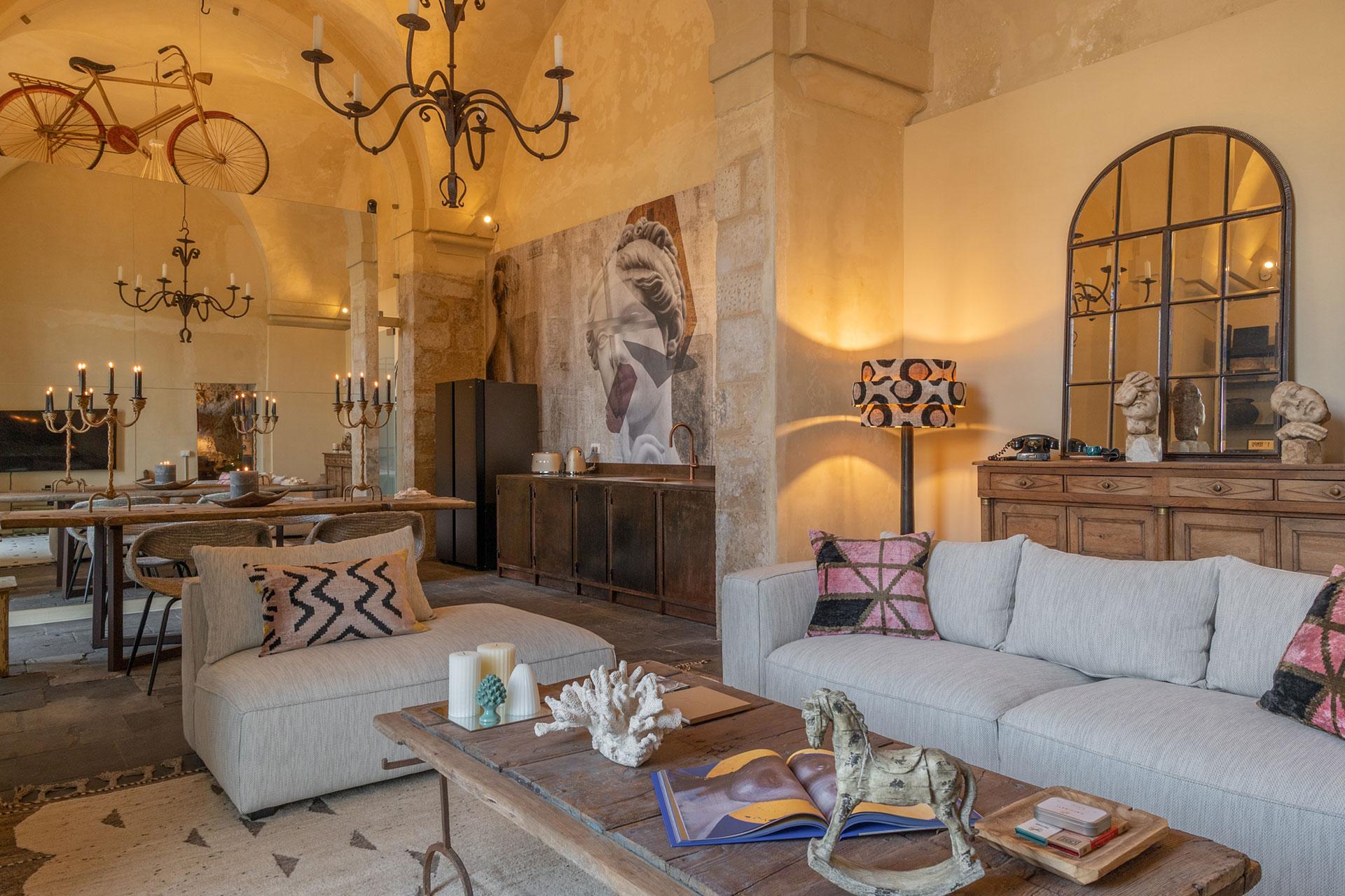 foto living dimora enricuzzo modica sicilia casa vacanza lusso